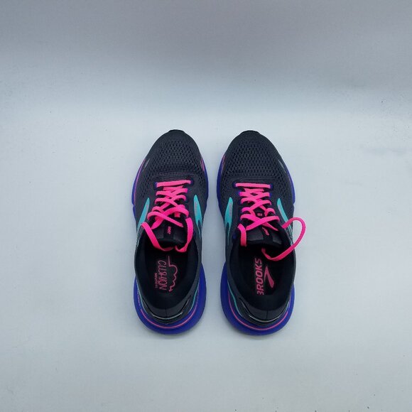 Brooks Ghost 15 Women's Size 8.5 B (Medium) Running Shoes Black Blue Aruba - Picture 4 of 13